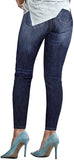 Utyful Women’s Stretchy Skinny Jeans Button Slim Fit Ripped Denim Jeans